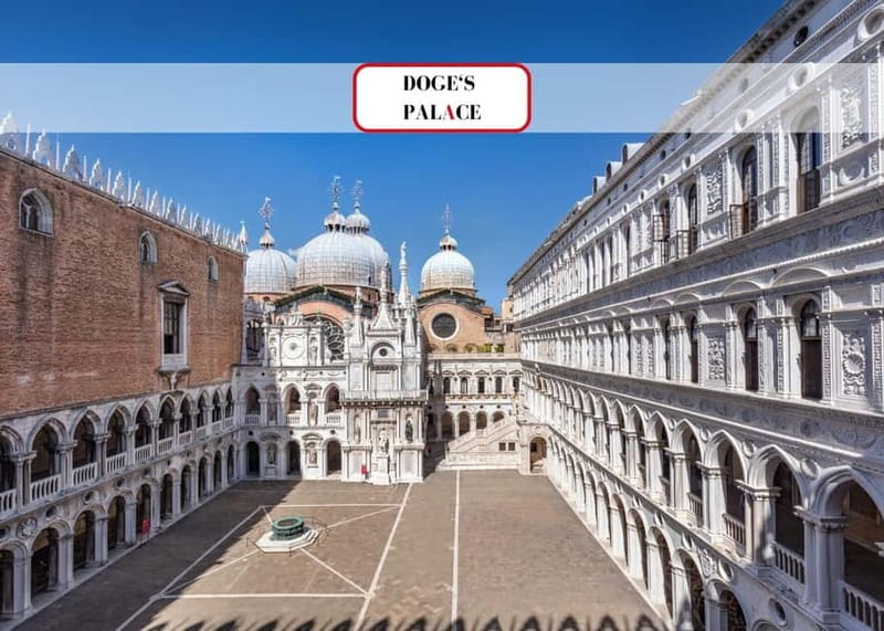 Venice St. Mark's Pass: Basilica, Doge Palace, & Bell Tower - Audio guide + English support: how the experience stays readable