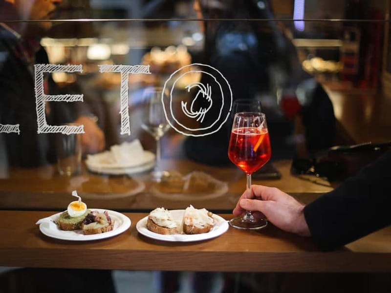 Venice: The Ultimate Food Tour with Wine & Spritz - Stop by stop: what you’ll likely taste along the way
