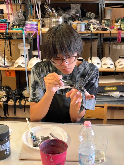 Venice: Venetian Masks Workshop - Who You’ll Work With: Studio Craft With a Film-Mask Background