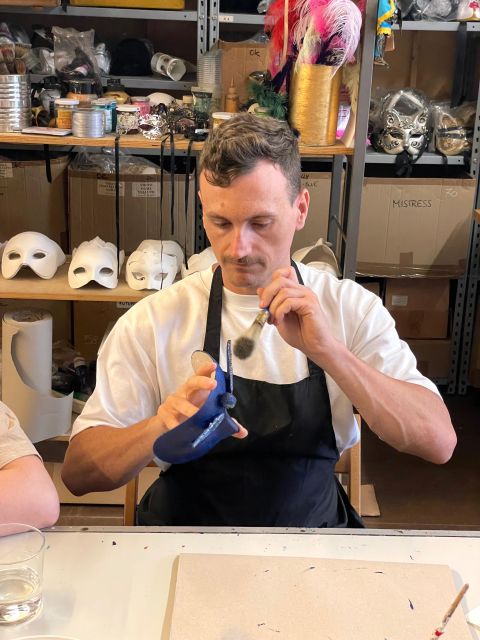 Venice: Venetian Masks Workshop - Air-Conditioned Comfort and Small-Group Attention