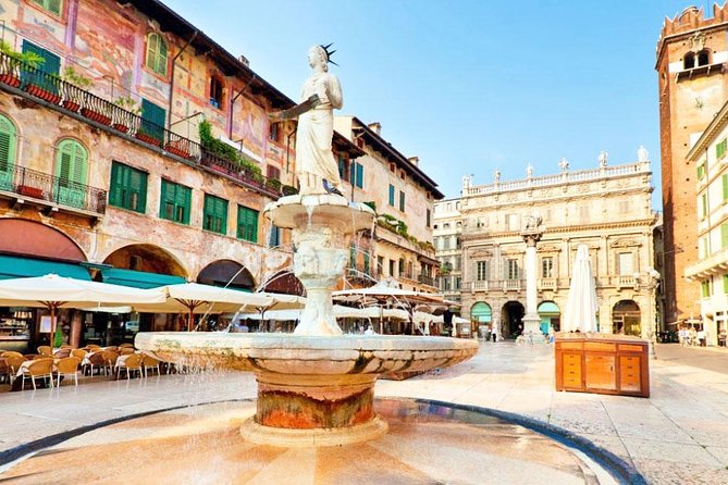 Verona City Sightseeing Walking Tour of Must-See Sites with Local Guide - Piazza delle Erbe: A Square That Looks Like a Collage