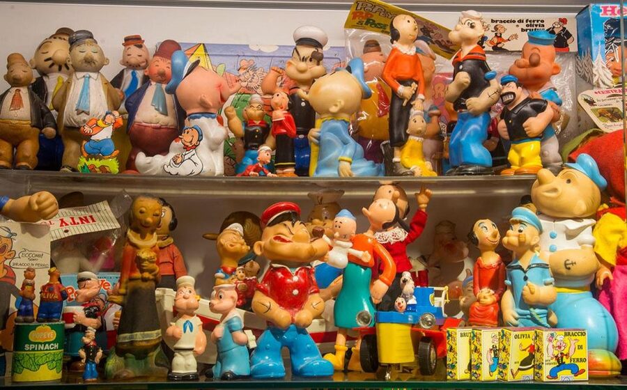 VIRTUAL MUSEUM: Creature di Gomma - Venice Vintage Toys - The Venice physical museum tie-in: your bonus stop in the historic center